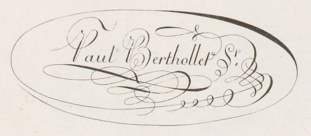  Paul Berthollet