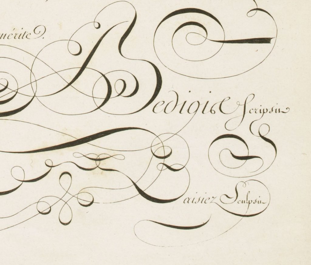 Signatures calligraphes : Bedigis